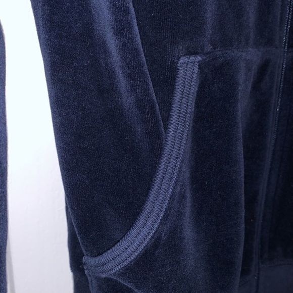 Juicy Couture Velour Zip Up Hoodie - Picture 7 of 12